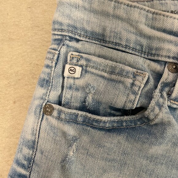 Adriano Goldschmied AG light wash raw hem jeans - Picture 2 of 7